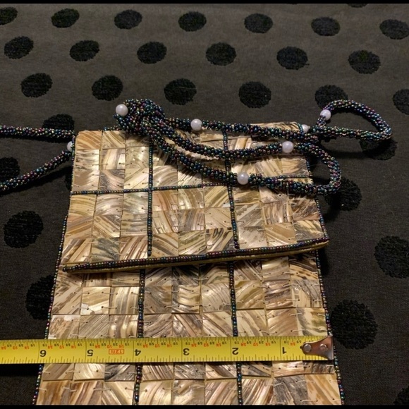 Mother of Pearl Cross Body Bag - Picture 6 of 8